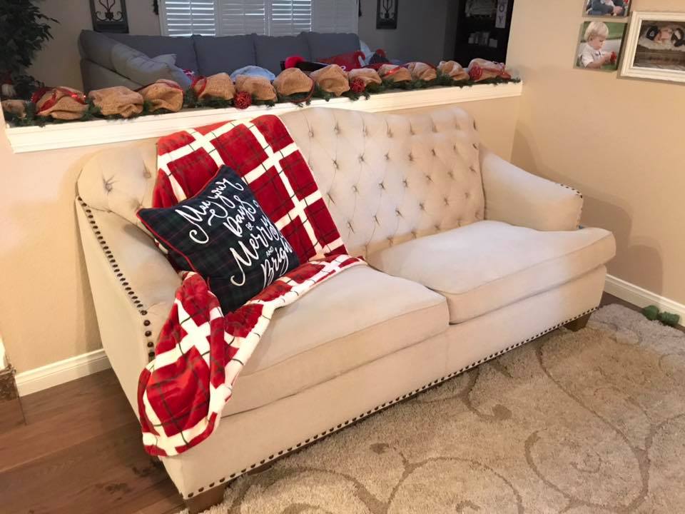 Tufted Back Couch