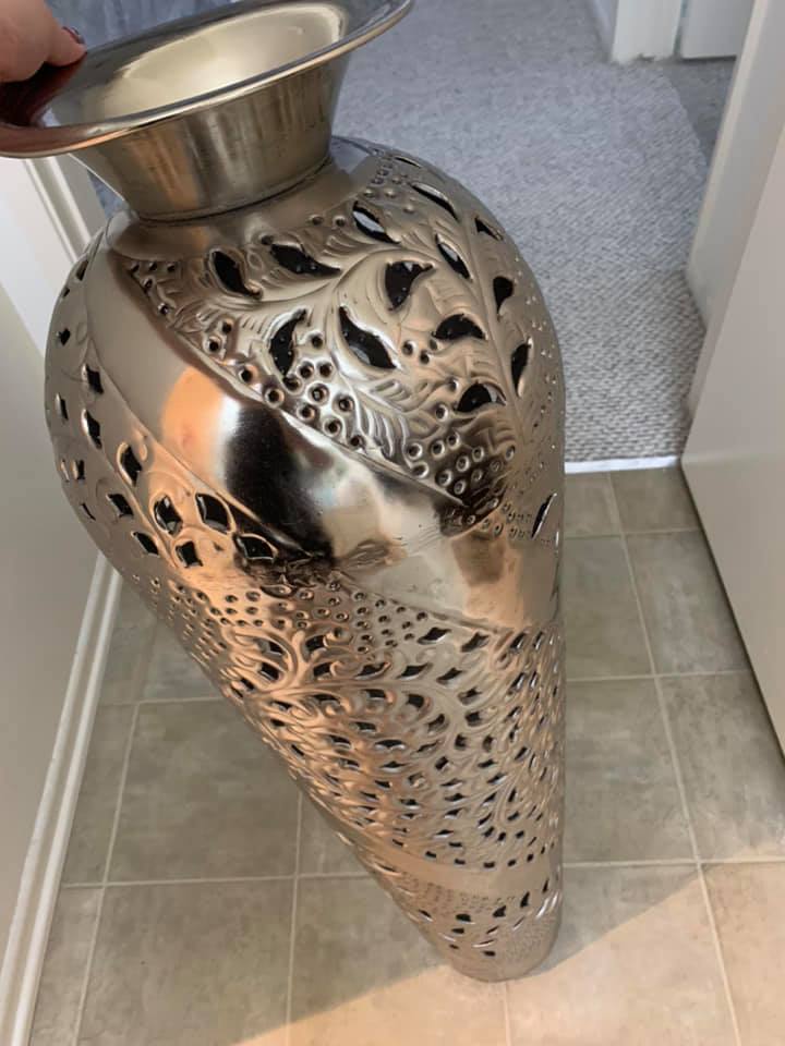 Stainless Steel Hand Made Vase