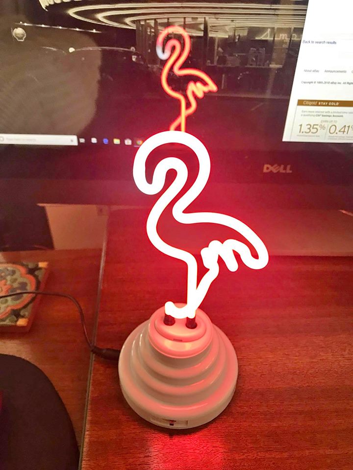 Neon Flamingo USB