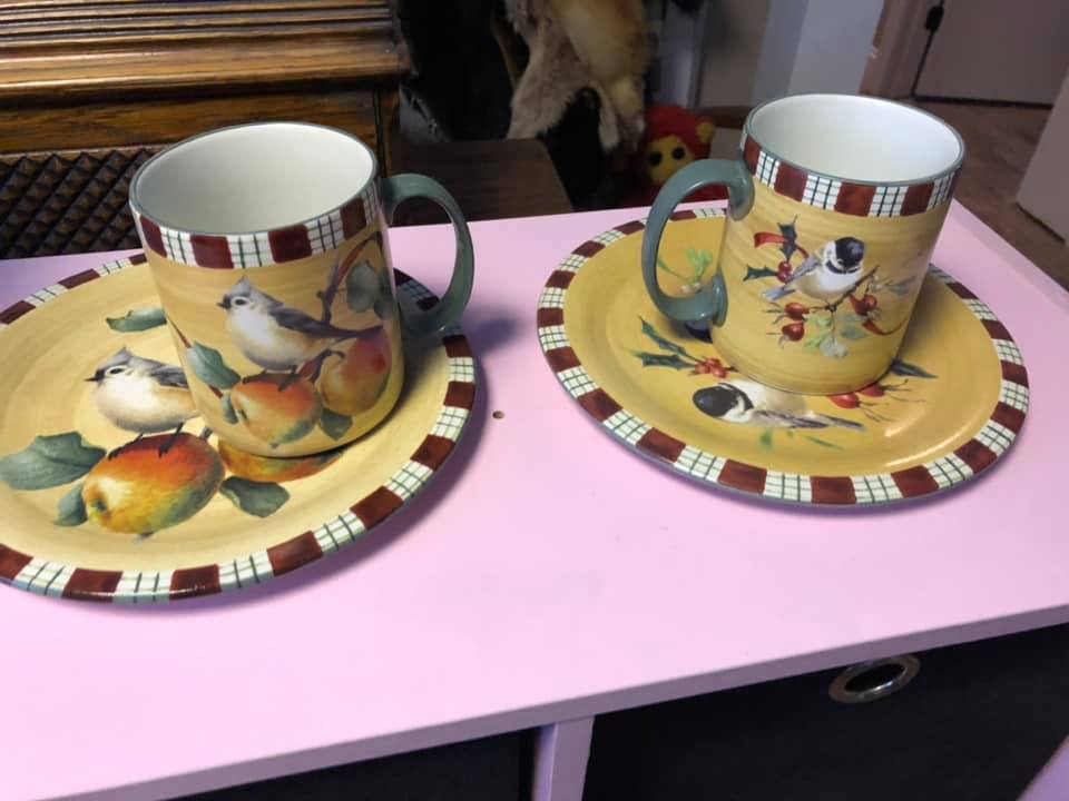 Mug and saucer set