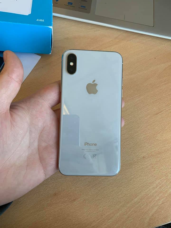 iPhone X 256GB Silver Brand New