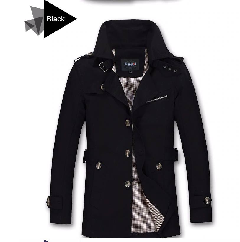 Top Quality Long Jacket Overcoat for Men