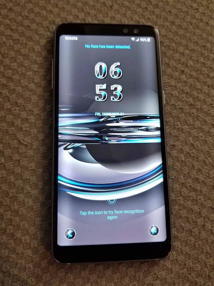 Samsung A8, 6 months old, new condition