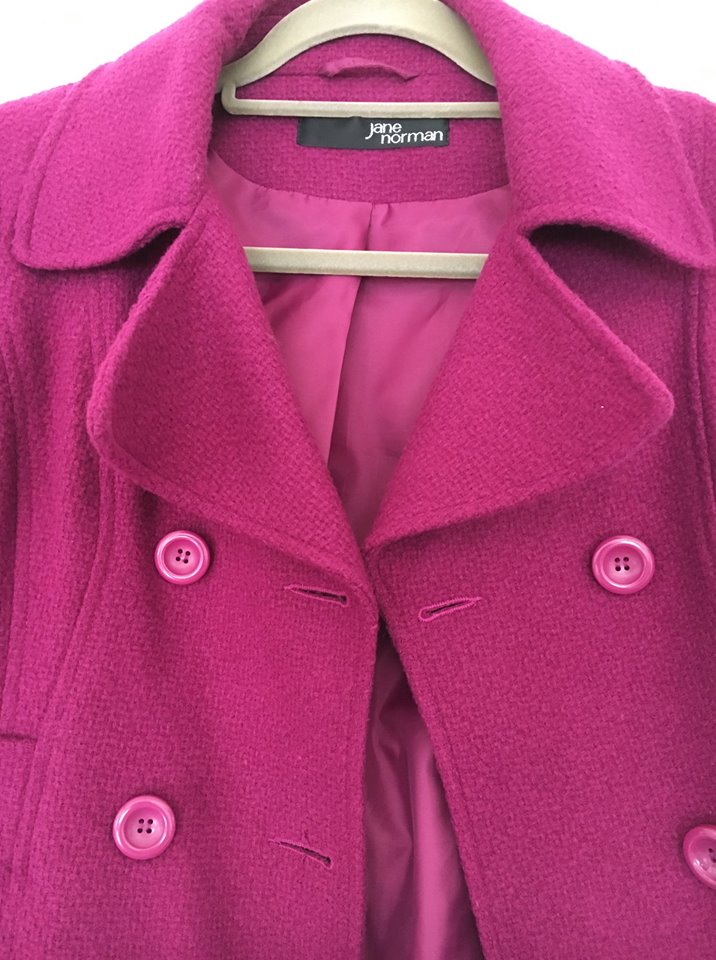 Brand New Jane Norman Dark Pink Coat/Jacket