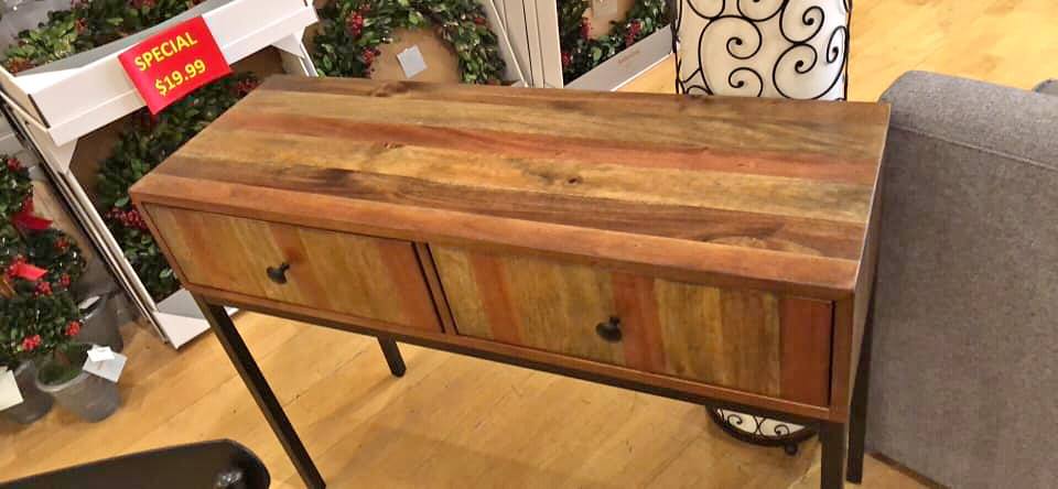 Hernwood console table